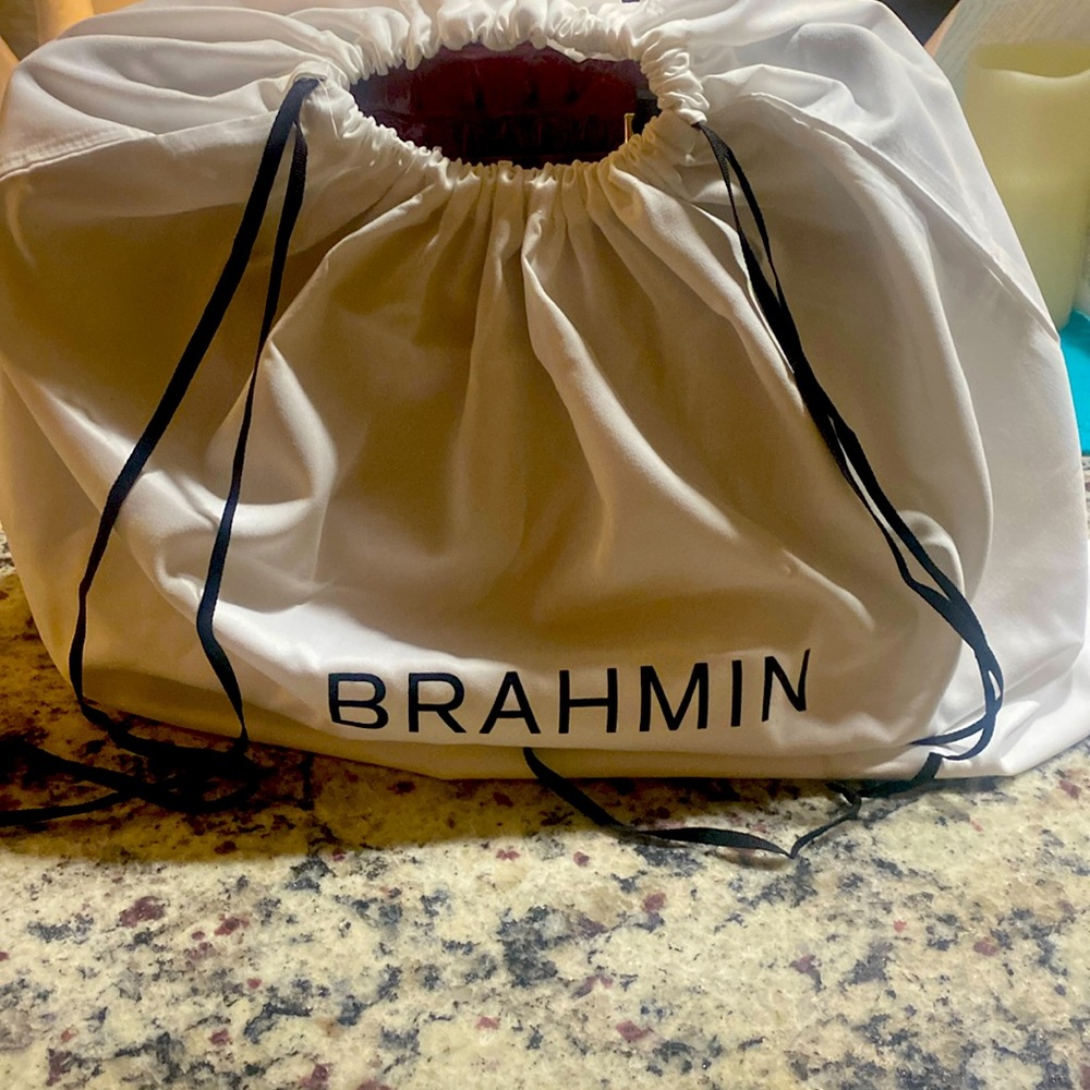 Beautiful new red and black edgy Brahmin